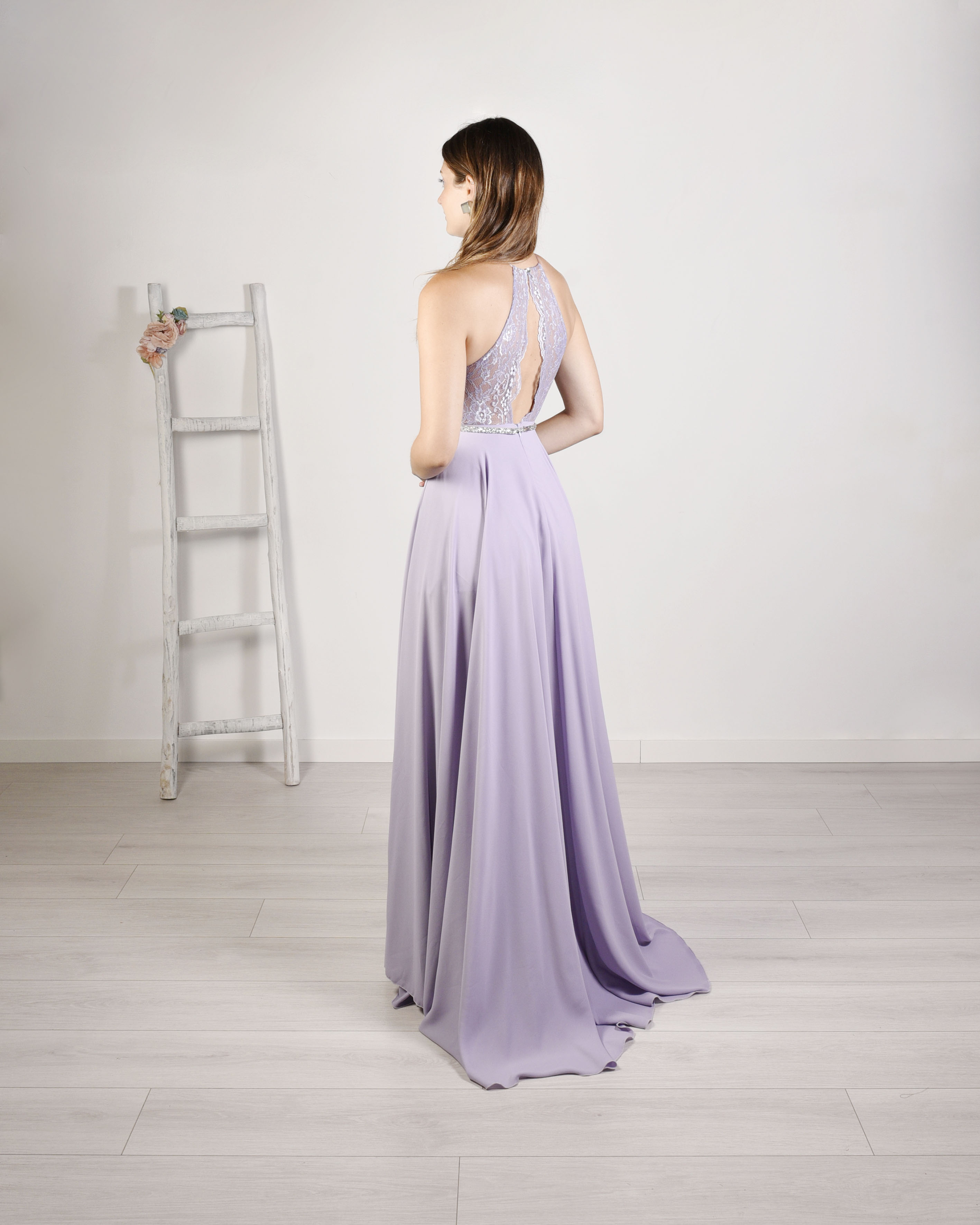 Vestido DYLAN LILA – Mabel Galindo