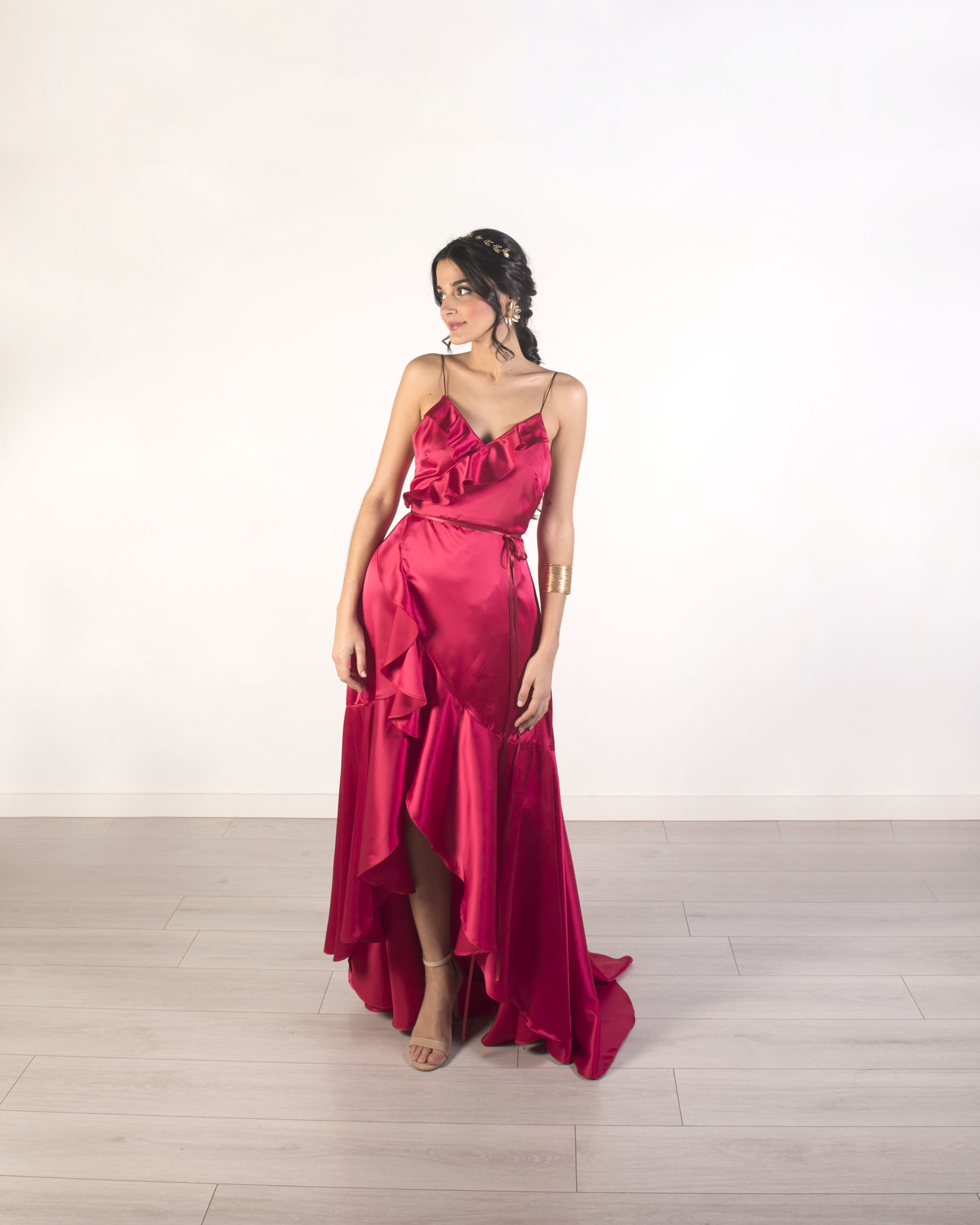 Vestido MADISON FUCSIA – Mabel Galindo