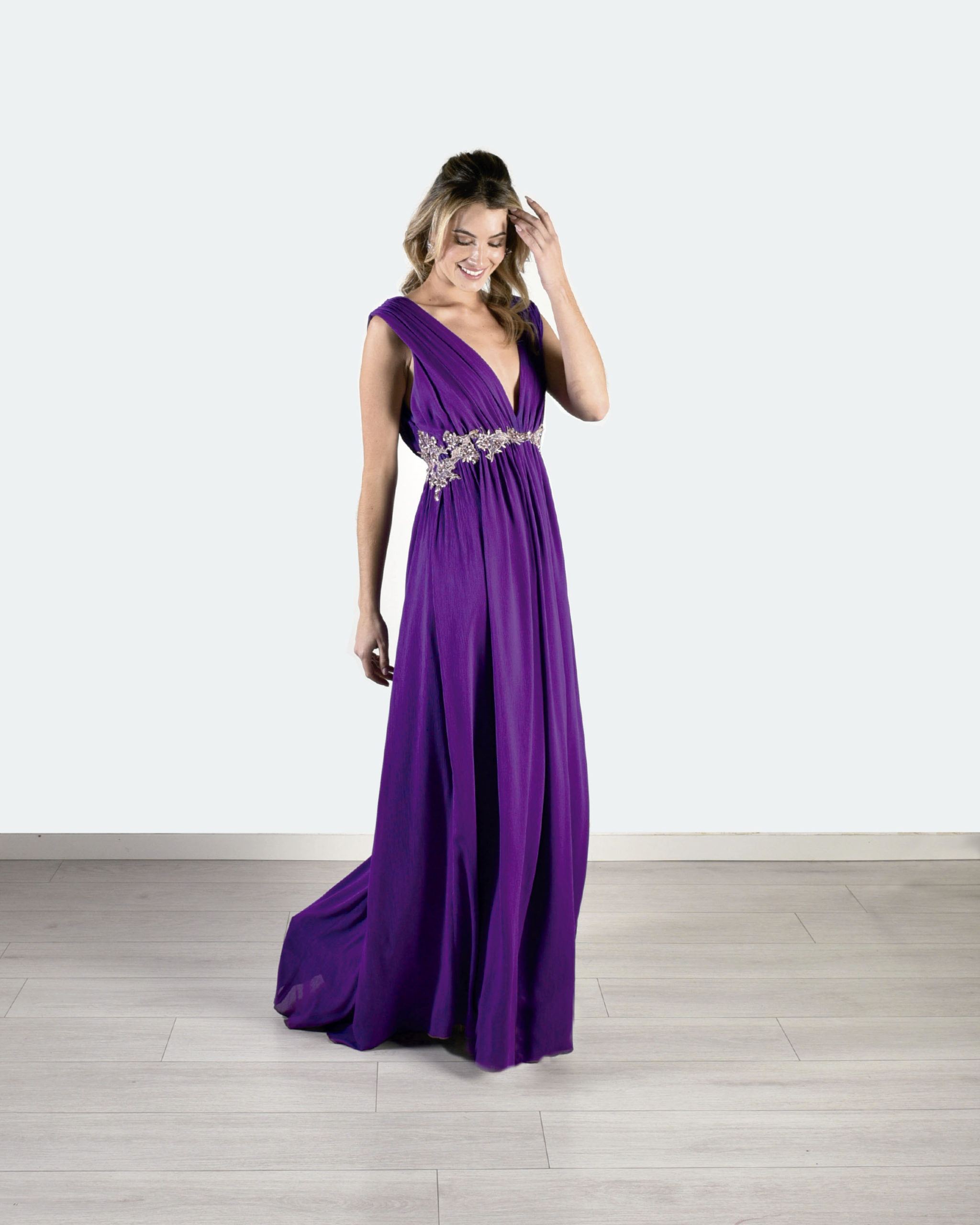 Vestido CAMERON VIOLETA – Mabel